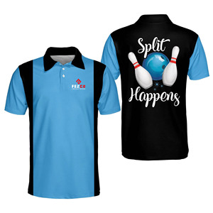 Custom <b>bowling</b> polo shirts Sublimation designs sports polo shirt Quick-drying polyester <b>bowling</b> jersey - Product Image 2