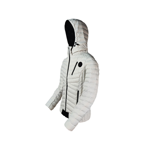 <b>Quilted</b> Winter <b>Jacket</b> Women Full Sleeve Solid Color Polyester Wadding Zipper Closure Thick Warm Coat - Product Image 3