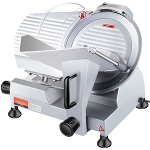 Affettatrice Elettrica Commerciale da 320W per Carne e Salumi con Lama in Acciaio al Carbonio da 12 Pollici, Nuova Condizione, 350-400 RPM - Product Image 4