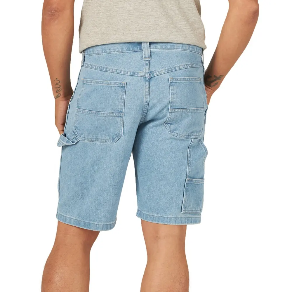 Latest Design Summer Fashion Casual Outdoor Carpenter Shorts Men's Relaxed Fit Denim Shorts