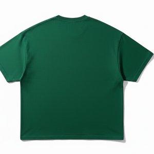Camiseta de punto extragrande estilo vintage con lavado ácido, de poliéster transpirable y ecológico, larga, anti-UV, con estampado personalizado, para hombre, estilo urbano. - Product Image 2