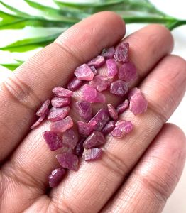 Natural Ruby Rough Gemstone Pink Corundum <b>Crystal</b> <b>Raw</b> July Birthstone Untreated Stone For Jewelry Making Wholesale Bulk - Product Image 6