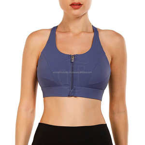 2024 2025 nouveau respirant femmes en plein air sans couture sport soutien-gorge broderie personnalisée vêtements de sport blanc Yoga soutien-gorge personnalisable - Product Image 5