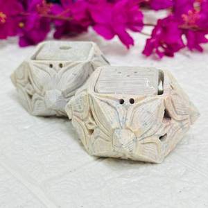 Incienso y portavelas de lujo de mármol hecho a mano, decoración del hogar de buque de guerra, difusor de aromaterapia de alta calidad al por mayor al mejor precio - Product Image 1