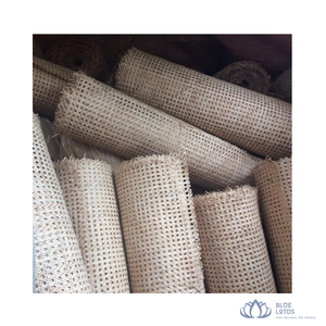 [HOT SELLING] | Handwoven Rattan Webbing Roll Cane Material Sheet for Cabinet Door <b>Chair</b> Repair Craft from <b>Blue</b> Lotus Farm - Product Image 1