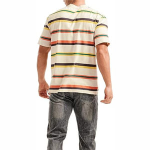 NOUVEAU T-shirt Homme Oversize en Coton Tricoté à Col Rond, Séchage Rapide, Respirant, Uni, Décontracté, Luxe, Écologique, Anti-Bactérien, Été - Product Image 2