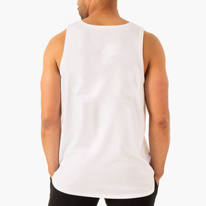 Camiseta sin mangas de malla elástica con cuello redondo, top deportivo de punto para gimnasio y running de primavera - Product Image 3