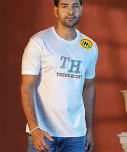 T-shirt imprimé uni en gros à prix avantageux, personnalisé, 100% coton, t-shirt pour homme de haute qualité, design personnalisé - Product Image 4