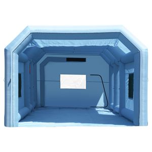 Cabina di Verniciatura Gonfiabile 26.2 X 14.8 X 9.8 ft per Auto e Camion 950W+750W, Cabina Spray Portatile - Product Image 3
