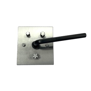 Juego de Cortadores de Disco con Diseño Floral, 3 Piezas de 8, 10 y 12 mm, Herramientas para Hacer Joyas, Herramienta de Trabajo para Orfebrería |   DC-3-06 - Product Image 1