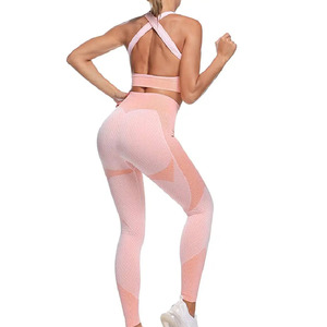 Ropa Deportiva 100% Algodón de Buena Calidad, Último Diseño, Conjunto de Yoga para Mujer de Secado Rápido, Mejor Fabricación, Precio al por Mayor, Conjunto de Yoga para Mujer - Product Image 2