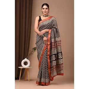 Sari en soie MAHESWARI pour les occasions de mariage - Product Image 1