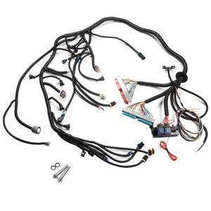 Cablaggio Standalone LS1 1997-2006 4L60E 4.8 5.3 6.0 Vortec 8P 10P 6P in Rame Stagnato 220V con Adattatore in Silicone per Cavo di Azionamento - Product Image 1
