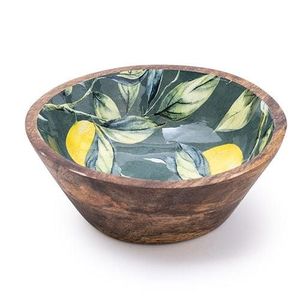 Best Quality Round Wood Serving Bowl for Wedding <b>Parties</b> Fabulous Design for <b>Sweets</b> Polished with Excellent Technique - Product Image 4