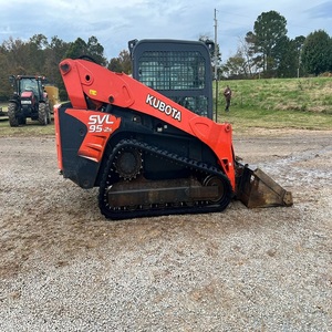Kubota SVL95-2S Heavy Duty Skid Steer Tractor Loader <b>Mulcher</b> Powerful Euro5 EPA Diesel Engine Wheel Loader Short Turning Radius - Product Image 6