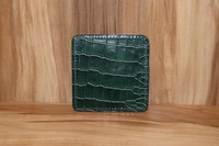 Cuir de haute qualité Vintage Home Decor personnalisé carré en cuir véritable boisson thé vin place titulaire caboteur à vendre