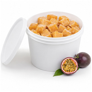 Hot Sale Best Price Made In Vietnam Delicious Best Quality IQF Frozen Passion Cube Packed in 5 kg <b>Bag</b> - Product Image 1
