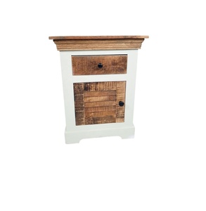 Mesitas de noche de madera de alta calidad con logotipo OEM, mesita de noche para el hogar, escuela, dormitorio, comedor, hospitales, apartamentos, venta superior - Product Image 2