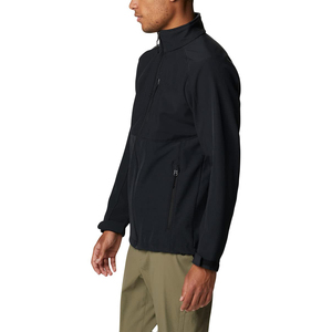 Vestes softshell légères pour hommes pour les sports de plein air et la randonnée décontractée, imperméables et coupe-vent, avec col montant - Product Image 6