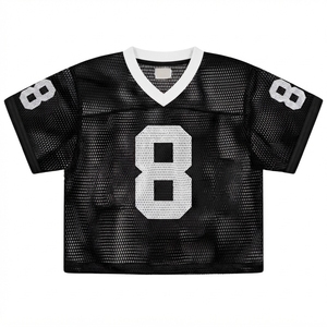 Camiseta Corta de Malla Unisex Personalizada, Transpirable, Deportiva, Estilo Urbano, de Secado Rápido, Ligera, OEM, ODM, Venta al Por Mayor - Product Image 3