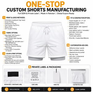 Custom Color Combination Two <b>Layer</b> Performance Shorts Breathable Mesh Fabric Inner Brief Liner Dual Side Pockets Wear Sport - Product Image 3
