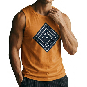 Débardeur Homme Premium OEM – Vente en Gros, Personnalisé, Streetwear, Impression Graphique, Sans Manches, T-shirt Stylé et Tendance pour Hommes - Product Image 6