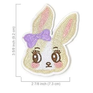 Premium Custom Embroidery Patch Wholesale Raised Thread Applique <b>Iron</b> <b>On</b> Sew <b>On</b> <b>Badge</b> for Caps Jackets Bags Garments Decorative - Product Image 1