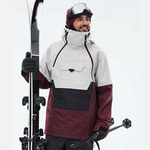 Wholesale Men's Waterproof Ski Aorak Jacket Windproof Hooded Snowboard Wear Thermal Outdoor Winter Sport Skiing Mountain Coat - Product Image 3