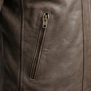 Veste de moto à manches longues à prix raisonnable, en vente, avec logo personnalisé, couleur unie sur mesure. - Product Image 5