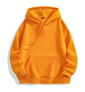 Sudadera con Capucha para Hombre, Color Sólido, Felpa Plateada de Algodón 450G, Bordado con Logotipo Personalizado OEM, Precio de Fábrica China Bangladesh - Product Image 3