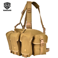 Sac à dos de chasse robuste Hongkai Vanguard en matériau résistant, gilet tactique pour chargeurs AK, pochettes pour munitions, gilet de poitrine tactique