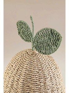 Panier de rangement en corde de papier naturel pour chambre d'enfant, écologique, tissé, bac à jouets, organisateur décoratif pour chambre de bébé, panier à linge - Product Image 4
