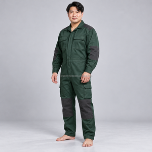 Uniforme de Trabajo Personalizado, Conjunto de Ropa de Trabajo Industrial, Camisa de Manga Larga y Pantalones de Tela Resistente para Personal y Trabajadores de Fábrica - Product Image 2