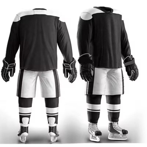 New Arrived Low Rate Best Material Ice Hockey Uniform Customized Minimum Low Moq For Sale Men Ice Hockey Uniform - Product Image 1