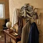 Perchero de pared metálico con acabado de latón antiguo y diseño decorativo de león, 4 ganchos dobles, estilo vintage para entrada, sombreros, abrigos y ropa. - Product Image 6