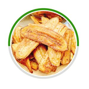 Chips de banane croustillantes de qualité supérieure, sans OGM, goût naturel sucré, snack frit sous vide du Vietnam - Product Image 2