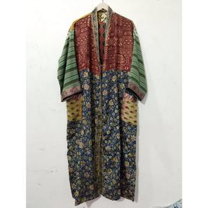 Indian assorted Silk Japanese Kimono Women's Elegant Summer <b>Robe</b>-Comfortable Soft Breathable 100% Silk Bridal <b>Beach</b> Cover-up - Product Image 4