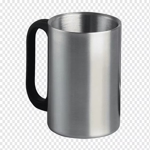 Elegante Taza de Café de Acero Inoxidable, Pariéndose a una Crema de Espresso Bellamente Rica, Sofisticación Moderna, Diseño Cuidado, Doble Pared - Product Image 2