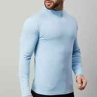 T-shirts en jersey à manches longues pour hommes, vêtements décontractés, personnalisables, impression de logo sur mesure, 100% coton, écologiques, livraison rapide