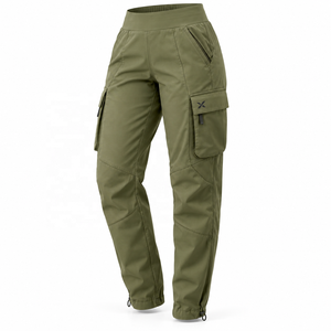 <b>Women's</b> Cargo & <b>Utility</b> Leisure Pants | Black White Beige Red Blue Green | Sports Apparel Manufacturer | OEM ODM | Custom Logo | - Product Image 3