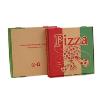 Boîtes à pizza personnalisées en carton 100% recyclable. Une nouvelle interprétation de la boîte à pizza classique avec un dimensionnement et une impression sur mesure