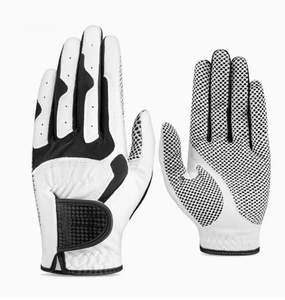 Guantes de Golf de PU para Hombre, Blancos y Negros, Duraderos, Hasta la Muñeca, Deportivos, Casuales, Transpirables, de Primera Calidad, para Primavera y Otoño, para Hombre y Mujer - Product Image 1