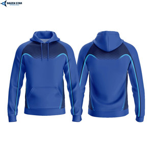 Sweat Wicking Sports Hoodie Intensive Training Hoodie Durable Gym Wear OEM Production - Product Image 5