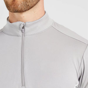 Men Half Zip Pullover Fleece Sweatshirts Multi Color Oversized <b>Stand</b> Collar Quarter Zipper Sweatshirts <b>for</b> Sale in Bulk OEM - Product Image 6