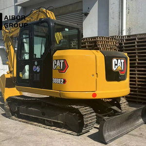 Mini-excavatrice Cat 302.7 CR d'occasion, excavatrice compacte de 2,7 tonnes, excavatrice hydraulique sur chenilles pour la construction et l'aménagement paysager - Product Image 5