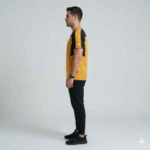 เสื้อเชิ้ตแขนยาวทรงพอดีตัวสำหรับผู้ชาย Next Level Apparel ผลิตจากผ้าเจอร์ซีย์คอตตอนหวี 100% พร้อมปักโลโก้ของคุณ - Product Image 3