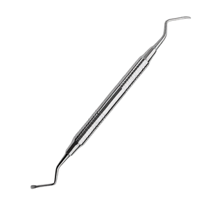 Curette osseuse Lucas # 85 lames manuelles en acier inoxydable à double extrémité de 2,7 mm en forme de cuillère pour instrument chirurgical dentaire et extraction osseuse - Product Image 1