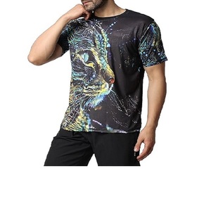 T-shirt de sublimation haute qualité, coupe ajustée, unisexe, design imprimé personnalisé, respirant, écologique, anti-boulochage, séchage rapide, manches courtes - Product Image 3