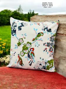 Vibrant Anokhi Print Decorative <b>Cushion</b> Covers Floral Printed Pillow Cover <b>Set</b> of 5 for <b>Sofa</b> Bedroom Living Room Home Decor <b>Sets</b> - Product Image 2