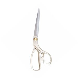 Professional Tailor <b>Scissors</b> Champagne Gold Metal Shears Stainless Steel Industrial Fabric Cutting Tools Dressmaking Gear - Product Image 1